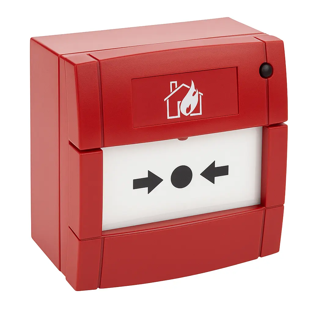 Manual call point, NC/C/NO, red, surface mounting M3A-R000SF-STCK-01