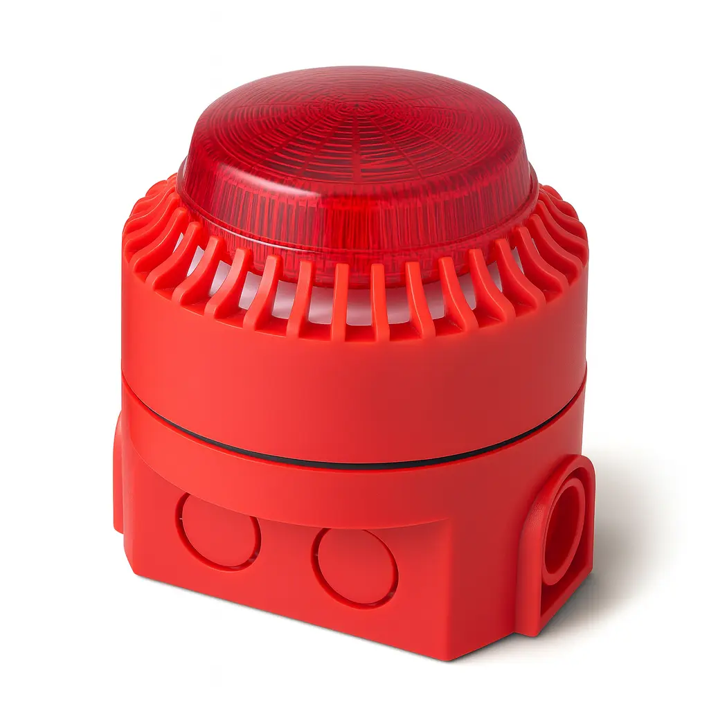  Siren with flash for indoor/outdoor use, high base test 