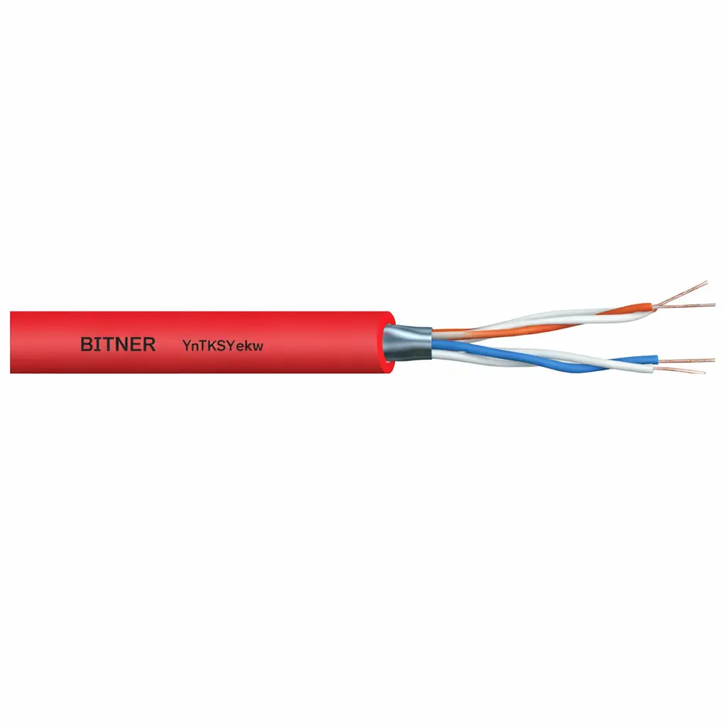 Bitner 1x2x1.0mm (YnTKSYekw) ekranuotas, monolitas, degumo kl. Eca, rite 100m