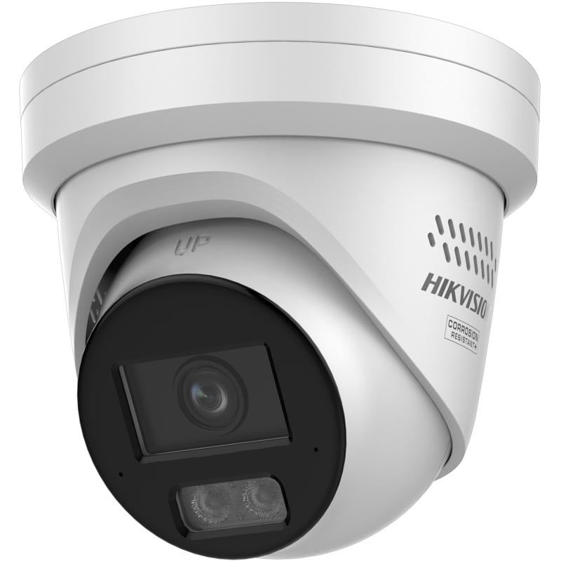 Hikvision Turret DS-2CD2347G3-LIS2UY/SL F4 (White, 4MP, Hybrid Light, IR+LED 30m)