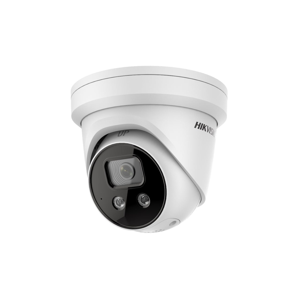 Hikvision dome DS-2CD2346G2-ISU/SL F2.8  (white, 4 MP, 30 m. IR; 30 m. LED, AcuSense)