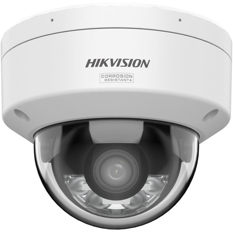 Hikvision dome DS-2CD2187G3-LIS2UY F2.8 (white, 8 MP, 30 m IR; 30 m LED; Hybrid Light, ColorVu)