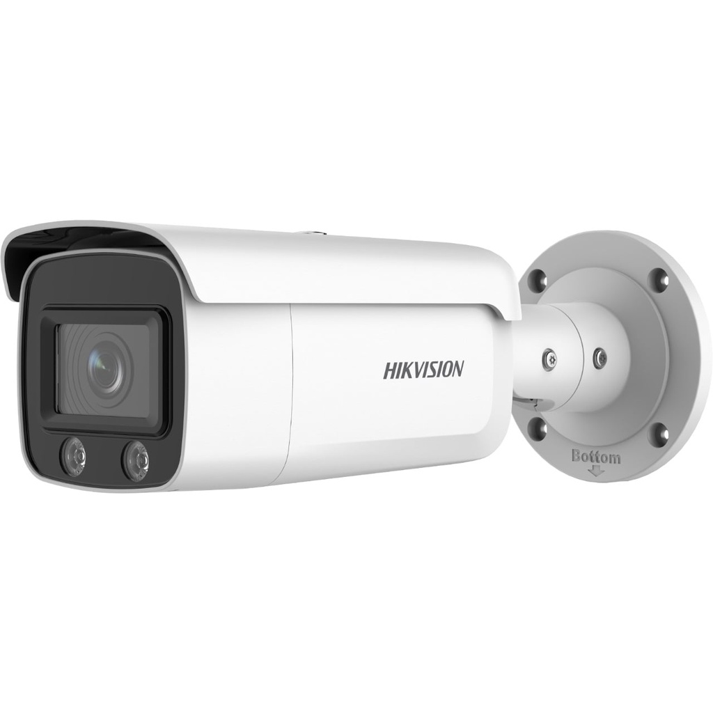 Hikvision bullet DS-2CD2T47G2-L F6 (no base) (white, 4 MP, 60 m. LED, ColorVu)