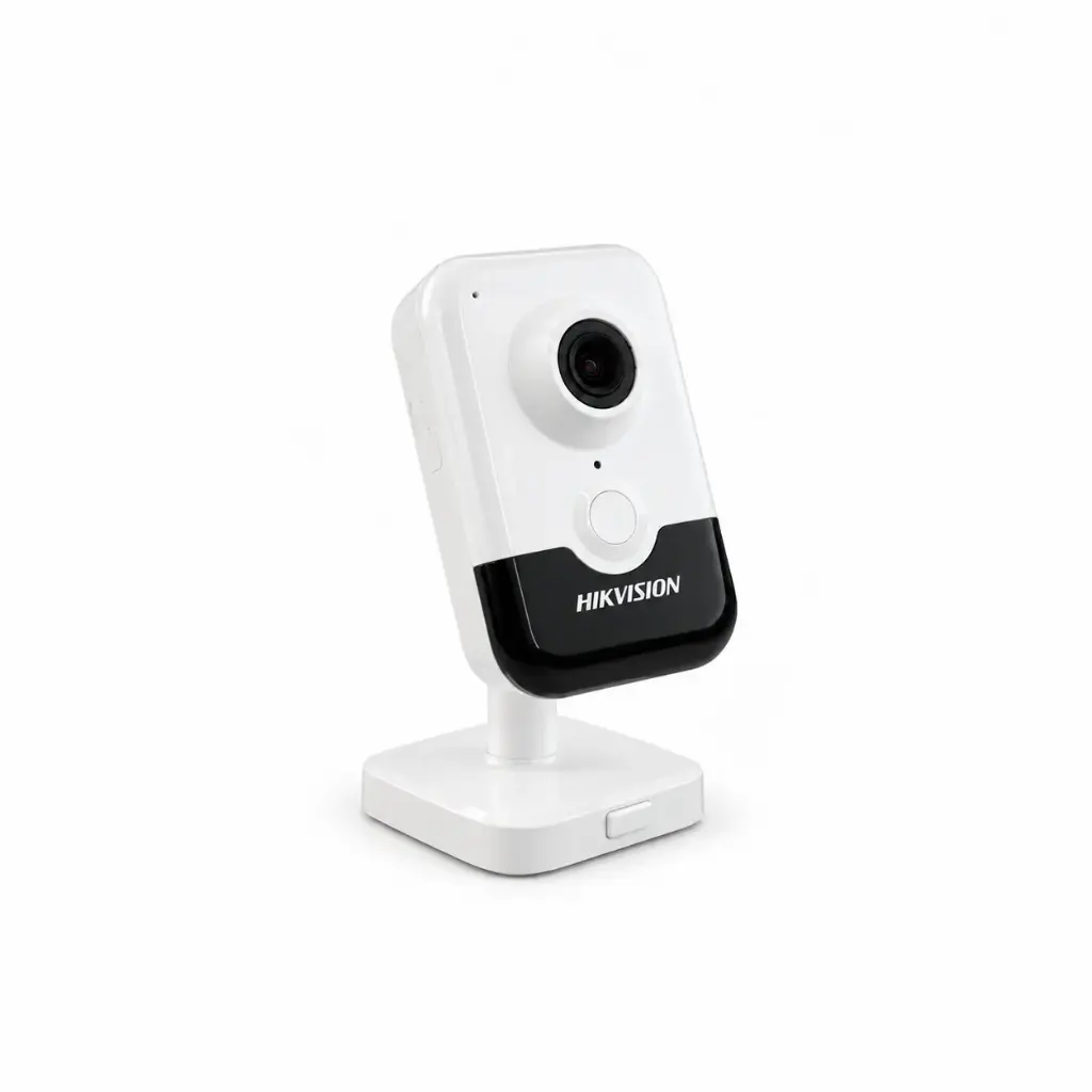 Hikvision fixed cube DS-2CD2446G2-I F2.8 (white, 4 MP, 10 m. IR, AcuSense)