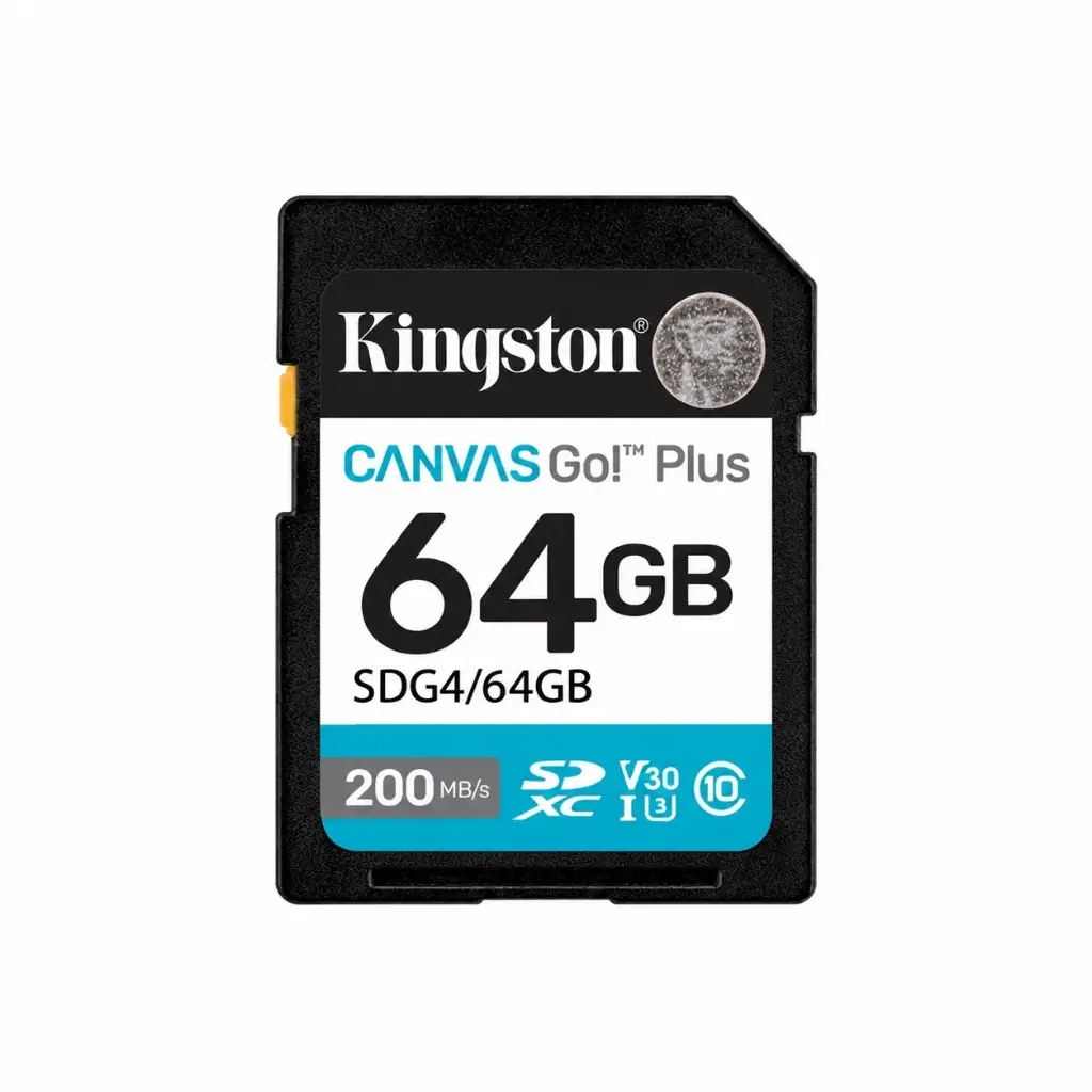 Memory card Kingston Canvas Go! Plus 200 MB/s 64 GB