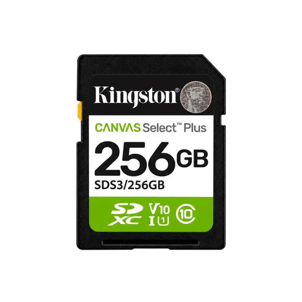 Memory card Kingston Canvas Select Plus 256 GB