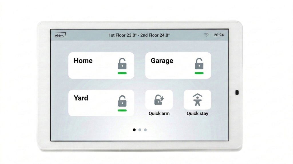 Keypad EKB6W 8" touch white