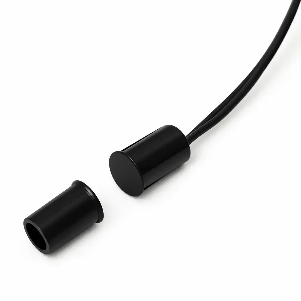 Recessed contact 15x9mm, BLACK