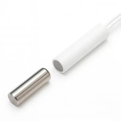 [BR-1015WH] Recessed contact 27x6mm, white