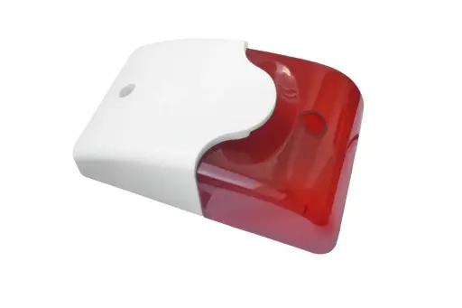 [ES-36LR] Indoor siren with flash 12V, red