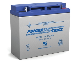 [PS-12180] Power Sonic PS12180 battery 12V/18Ah