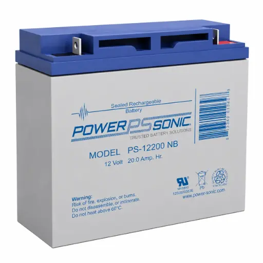 [PS-12200] Power Sonic PS12200 battery 12V/20Ah