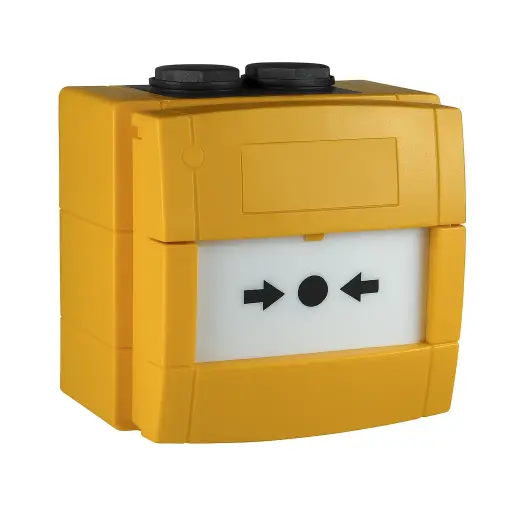 [W3A-Y000SG] Conventional call point, yellow W3A-Y000SG-K013-65