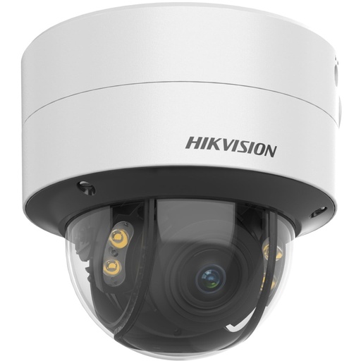 [O203DS2CD219] Hikvision dome DS-2CD2747G2-LZS F3.6-9 (white, 4 MP, 40 m. LED, ColorVu)