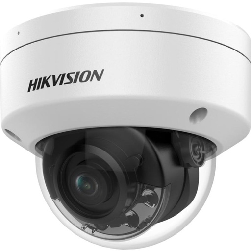 [O2032CD21320] Hikvision dome DS-2CD2187G2H-LI F2.8 (white, 8 MP, 30 m. IR; 30 m. LED; Hybrid Light)