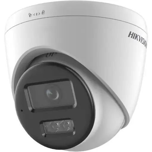 [O2032CD13372] Hikvision dome DS-2CD1363G2-LIU F2.8 (white, 6 MP, 30 m. IR, 30 m. LED, hybrid light)