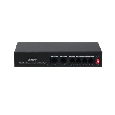 [O203DH-PF131] Switch|DAHUA|PFS3006-4ET-36|PoE ports 4|36 Watts|DH-PFS3006-4ET-36