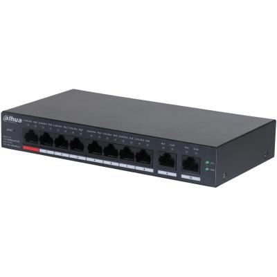 [O203DH-CS260] Switch|DAHUA|CS4010-8ET-110|Type L2|Desktop/pedestal|PoE ports 8|DH-CS4010-8ET-110