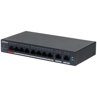 [O203DH-CS263] Switch|DAHUA|CS4010-8GT-110|Type L2|Desktop/pedestal|8x10Base-T / 100Base-TX / 1000Base-T|PoE ports 8|DH-CS4010-8GT-110