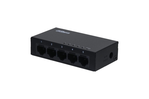 [O203DH-PF264] Switch|DAHUA|PFS3005-5GT-V2|Type L2|Desktop/pedestal|5x10Base-T / 100Base-TX / 1000Base-T|DH-PFS3005-5GT-V2