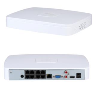 [O203NVR41283] NET VIDEO RECORDER 8CH 8POE/NVR4108-8P-EI DAHUA