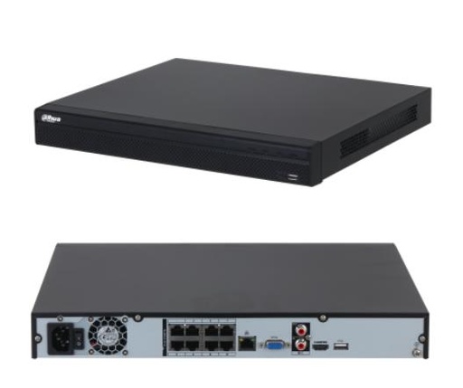 [O203DHI-N330] NET VIDEO RECORDER 8CH 8POE/NVR4208-8P-4KS3 DAHUA
