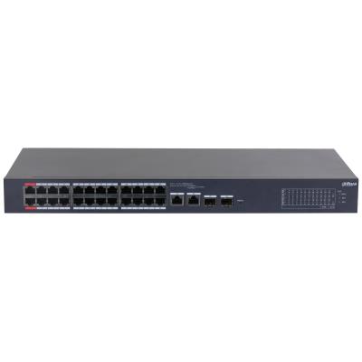 [O203CS422404] Switch|DAHUA|CS4226-24ET-240|Desktop/pedestal|Rack 1U|24x10Base-T / 100Base-TX|2x10/100/1000BASE-T/SFP combo|2|26|PoE ports 24|240 Watts|CS4226-24ET-240