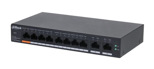 [O203CS401423] Switch|DAHUA|Type L2|Desktop/pedestal|PoE ports 8|CS4010-8ET-60