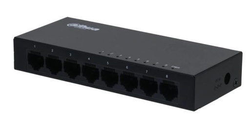 [O203SG100646] Switch|DAHUA|SG1008-EUR|Switch type Unmanaged|Switch layer L2|8xRJ-45 ports|RJ-45 Ports Type Gigabit Ethernet (10/100/1000)|SG1008-EUR