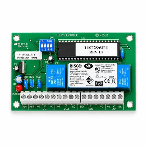 [RP296E04000A] 4 Relay Outputs + IMQ