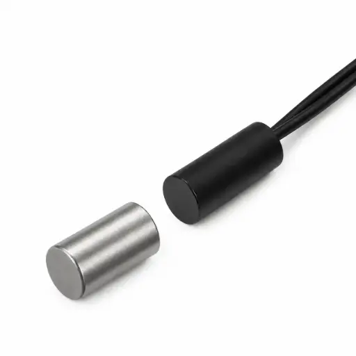 [BR-1014BL] Recessed contact 15x6mm, black